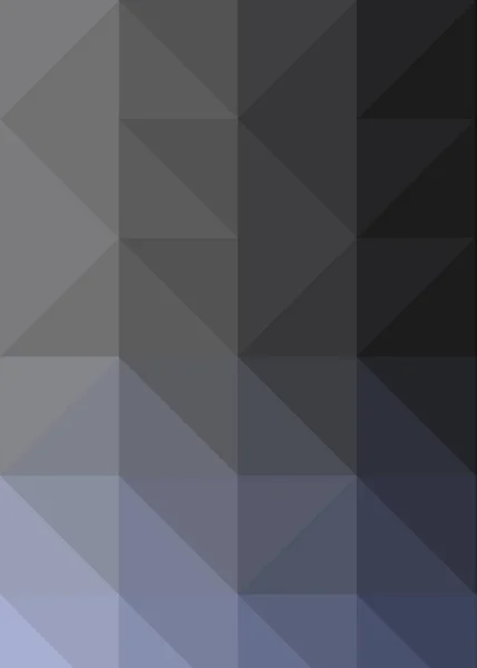 Abstrakte Farbe Low Polygone Generative Art Hintergrundillustration — Stockvektor