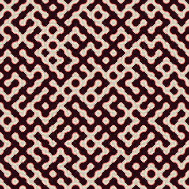 Soyut Geometrik Desen, hesaplama sanatı çizimi