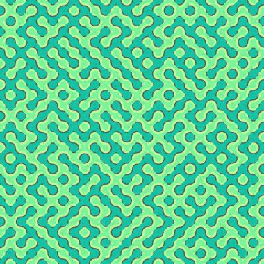 Soyut Geometrik Desen, hesaplama sanatı çizimi