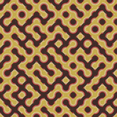 Soyut Geometrik Desen, hesaplama sanatı çizimi