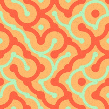 Soyut Geometrik Desen, hesaplama sanatı çizimi