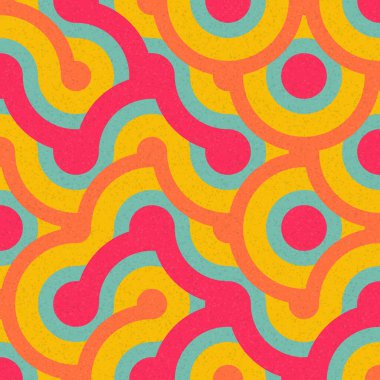 Soyut Geometrik Desen, hesaplama sanatı çizimi