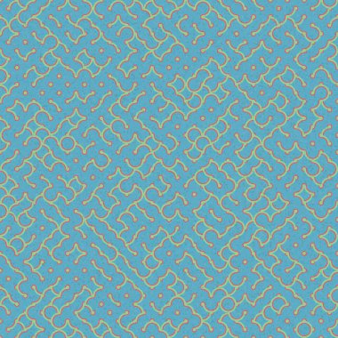 Soyut Geometrik Desen, hesaplama sanatı çizimi