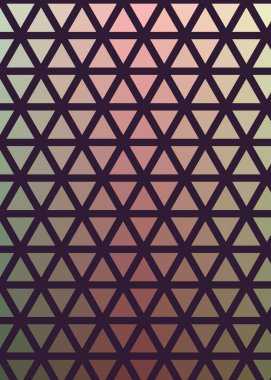 Soyut çokgen arkaplan, vektör illüstrasyonu