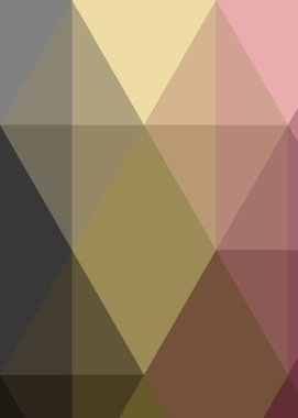 Soyut renk Low-Polygones Üretici Sanat arkaplan illüstrasyonu