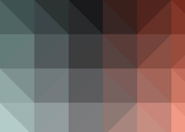 Soyut renk düşük çokgenli üretken sanat arka planı, vektör illüstrasyonu