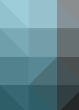 Çokgenli soyut renkli arkaplan çizimi