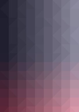 Çokgenli soyut renkli arkaplan çizimi