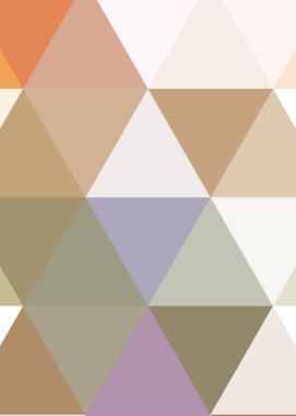 Çokgenli soyut renkli arkaplan çizimi