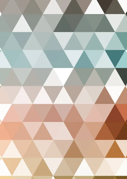 Abstrakt Färgad Bakgrund Illustration Med Polygoner — Stock vektor