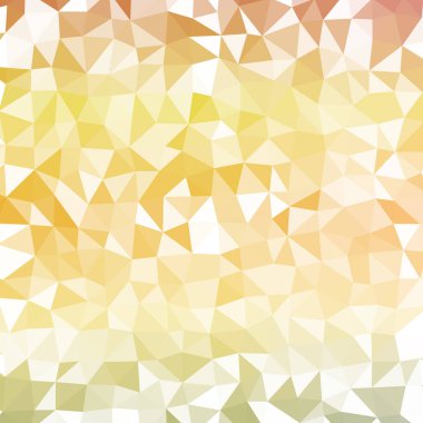 Çokgenli soyut renkli arkaplan çizimi