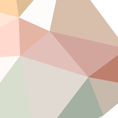 Soyut renk üçgeni Üretici Sanat arkaplan çizimi