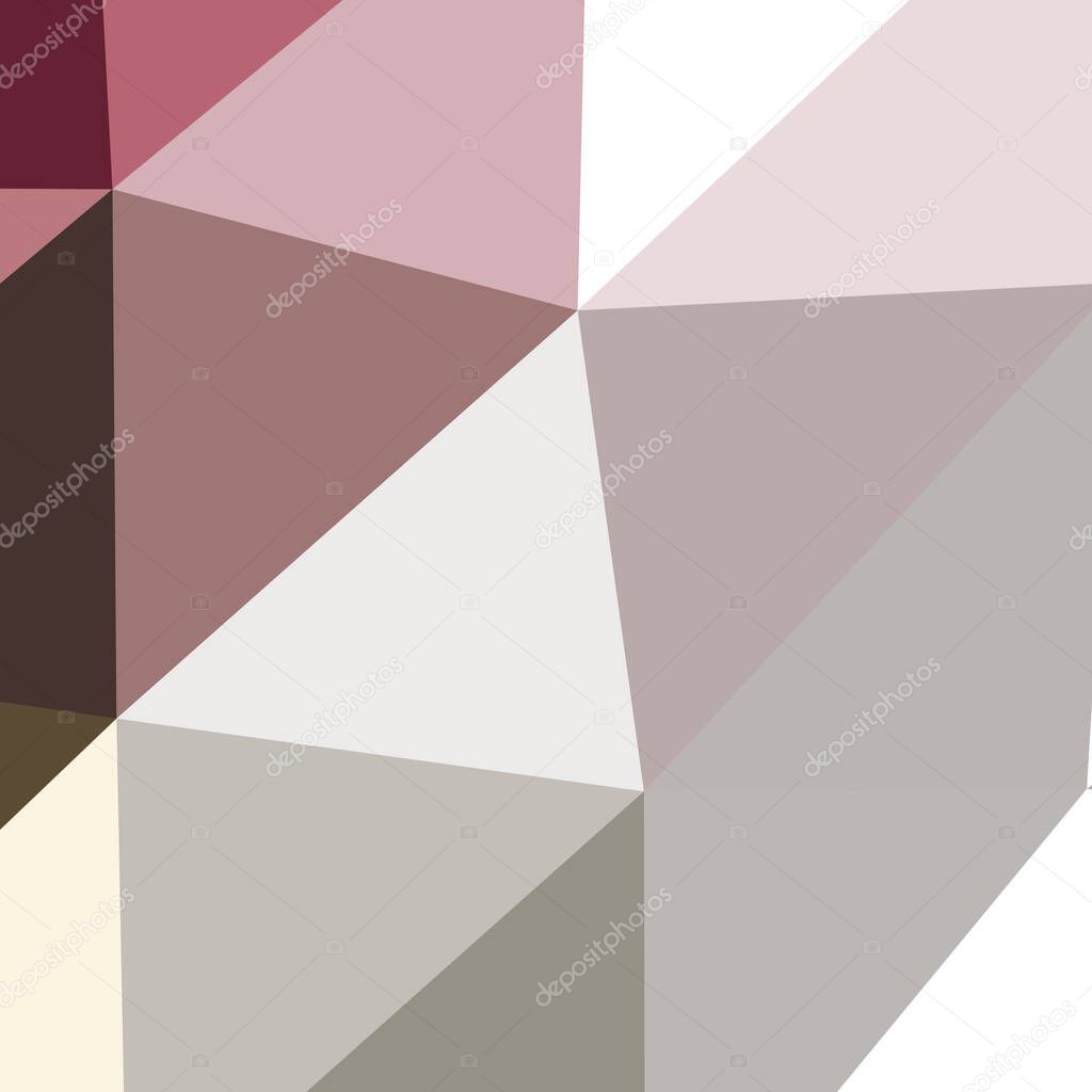 Colorful low-polygones geometric background, vector illustration 