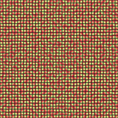 Soyut Geometrik Desen, üretken hesaplama sanatı, vektör illüstrasyonu