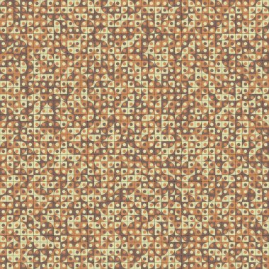 Soyut Geometrik Desen, üretken hesaplama sanatı, vektör illüstrasyonu