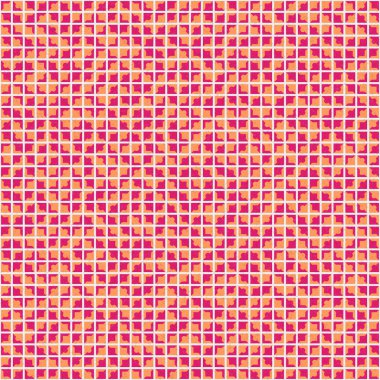 Soyut Geometrik Desen, üretken hesaplama sanatı, vektör illüstrasyonu