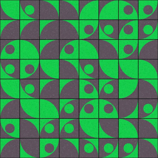 Resumen Del Patrón Geométrico Ilustración Arte Computacional Generativo — Vector de stock