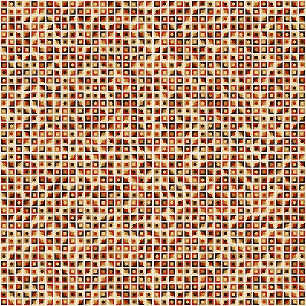 Абстрактний Кольоровий Геометричний Мозаїчний Візерунок Генеративна Обчислювальна Ілюстрація Мистецтва Імітація — стоковий вектор