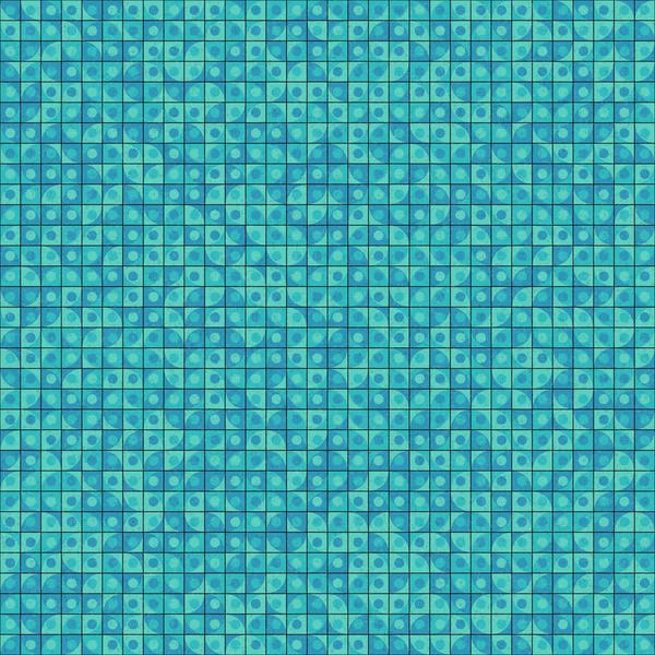 Abstrakt Färg Geometriska Mosaik Mönster Generativ Beräknande Konst Illustration Imitation — Stock vektor