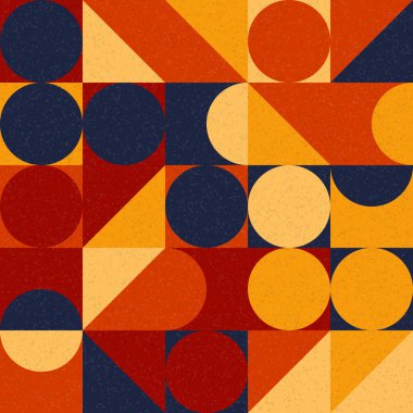 Soyut renkli geometrik sanat arkaplanı