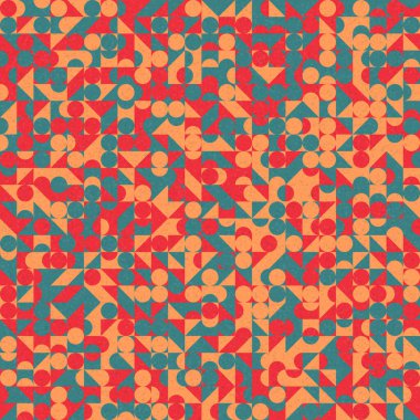 Soyut renkli geometrik sanat arkaplanı