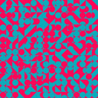 Soyut renkli geometrik sanat arkaplanı