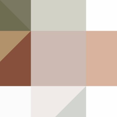 Soyut renk çokgenleri geometrik arkaplan çizimi