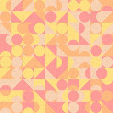 Soyut Geometrik Desen, üretken hesaplama sanatı, vektör illüstrasyonu