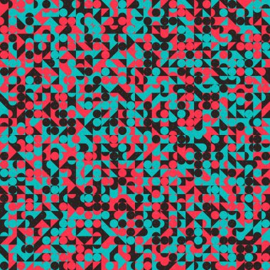 Soyut renkli geometrik sanat arkaplanı