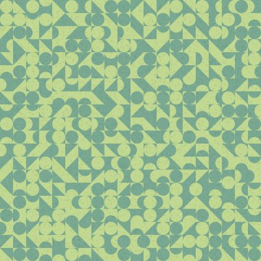 Soyut Geometrik Desen, üretken hesaplama sanatı, vektör illüstrasyonu