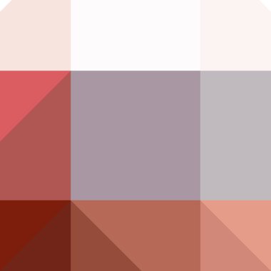 Soyut renk çokgenleri geometrik arkaplan çizimi