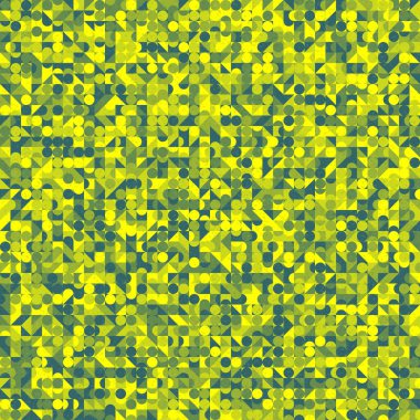 Soyut Geometrik Desen, üretken hesaplama sanatı, vektör illüstrasyonu