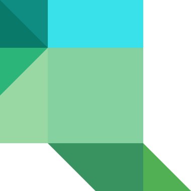 Soyut renk geometrik sanat arkaplan çizimi