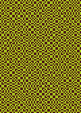 Soyut Geometrik mozaik desenli sanat çizimi