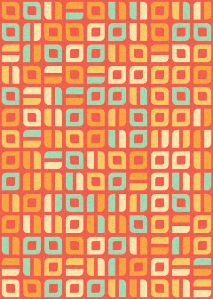 Abstrakte Geometrische Muster Generative Computergestützte Kunstillustration — Stockvektor