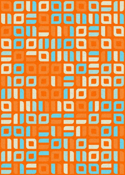 Abstrakte Geometrische Muster Generative Computergestützte Kunstillustration — Stockvektor