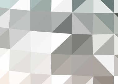 Dışbükey geometrik şekilli soyut renk arkaplanı, üçgen ve çokgen desenli illüstrasyon