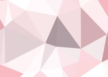 Dışbükey geometrik şekilli soyut renk arkaplanı, üçgen ve çokgen desenli illüstrasyon