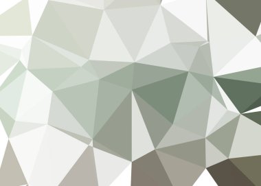 Dışbükey geometrik şekilli soyut renk arkaplanı, üçgen ve çokgen desenli illüstrasyon