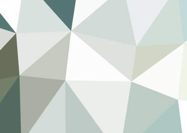 Dışbükey geometrik şekilli soyut renk arkaplanı, üçgen ve çokgen desenli illüstrasyon