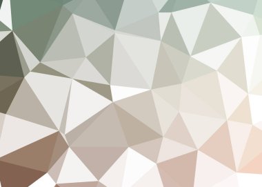 Dışbükey geometrik şekilli soyut renk arkaplanı, üçgen ve çokgen desenli illüstrasyon