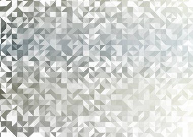 Dışbükey geometrik şekilli soyut renk arkaplanı, üçgen ve çokgen desenli illüstrasyon