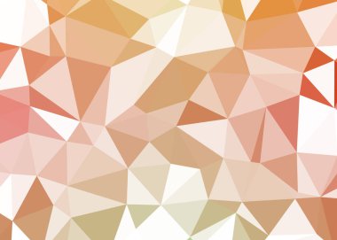 Dışbükey geometrik şekilli soyut renk arkaplanı, üçgen ve çokgen desenli illüstrasyon