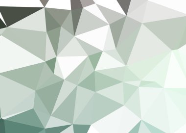 Dışbükey geometrik şekilli soyut renk arkaplanı, üçgen ve çokgen desenli illüstrasyon