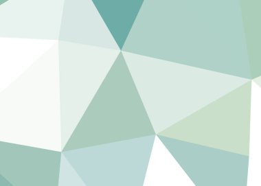 Dışbükey geometrik şekilli soyut renk arkaplanı, üçgen ve çokgen desenli illüstrasyon