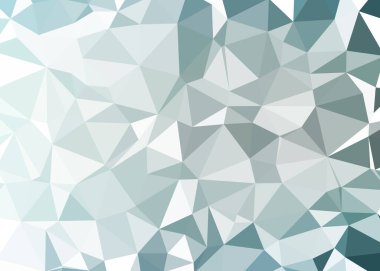 Dışbükey geometrik şekilli soyut renk arkaplanı, üçgen ve çokgen desenli illüstrasyon