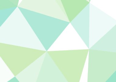 Dışbükey geometrik şekilli soyut renk arkaplanı, üçgen ve çokgen desenli illüstrasyon