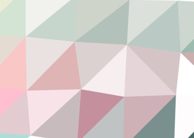 Dışbükey geometrik şekilli soyut renk arkaplanı, üçgen ve çokgen desenli illüstrasyon