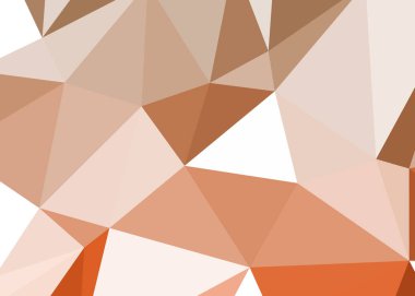 Dışbükey geometrik şekilli soyut renk arkaplanı, üçgen ve çokgen desenli illüstrasyon