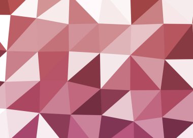 Dışbükey geometrik şekilli soyut renk arkaplanı, üçgen ve çokgen desenli illüstrasyon